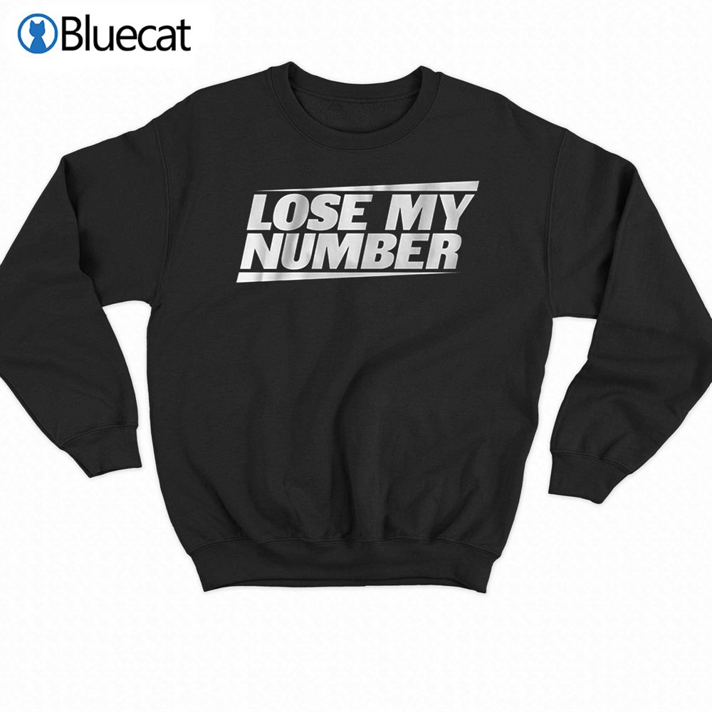 Lose My Number T-shirt New York Football 
