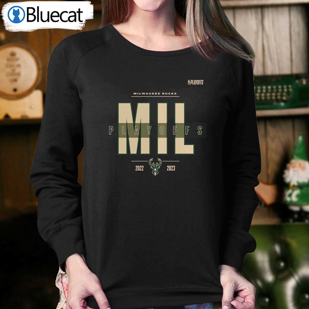 Milwaukee Bucks Fanatics Branded 2023 Nba Playoffs Jump Ball T-shirt 