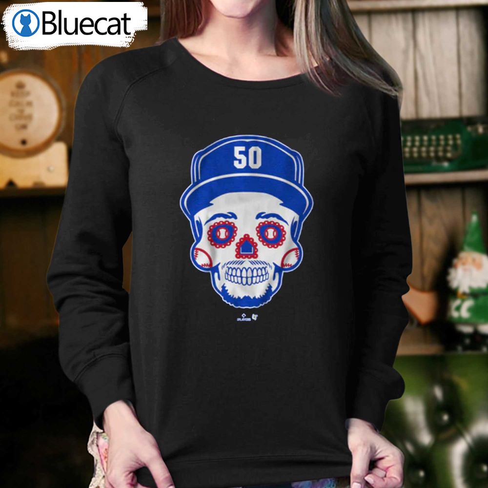 Mookie Betts Sugar Skull T-shirt 