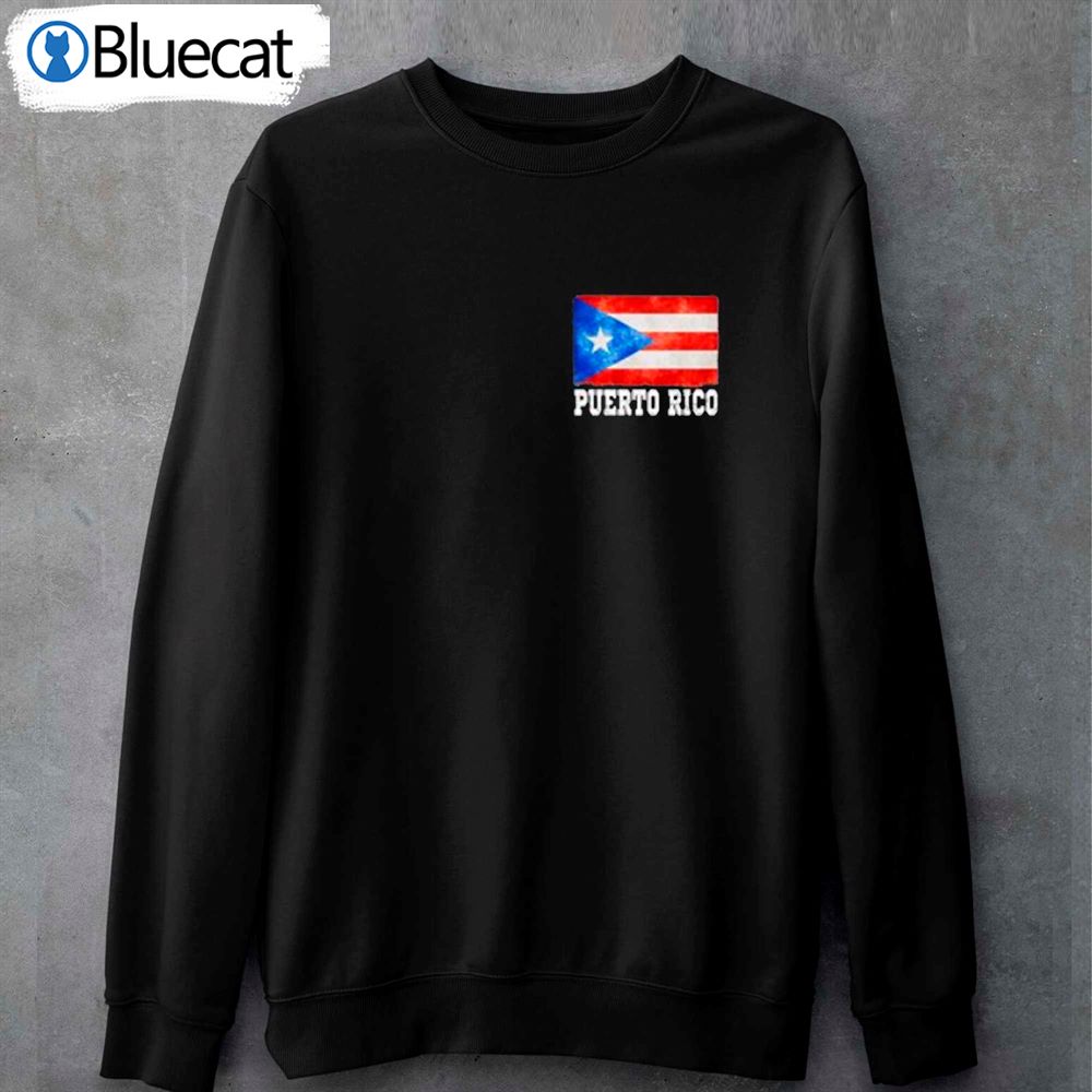 Puerto Rico Flag Chest T-shirt 