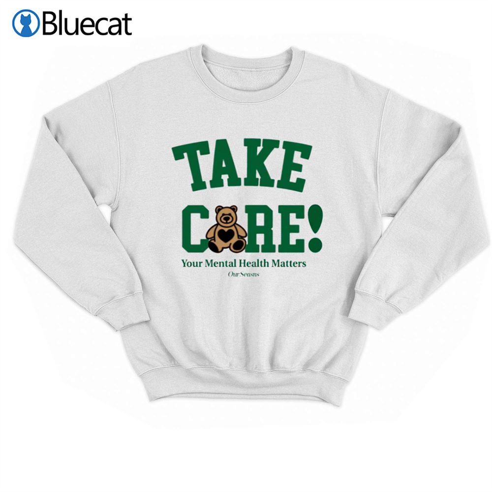 Take Care Teddy Crewneck Sweatshirt 