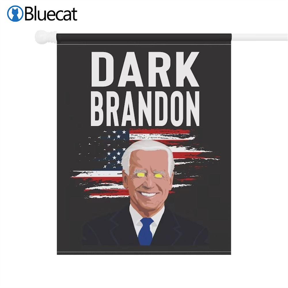 Dark Brandon Banner Joe Biden Garden House Flag