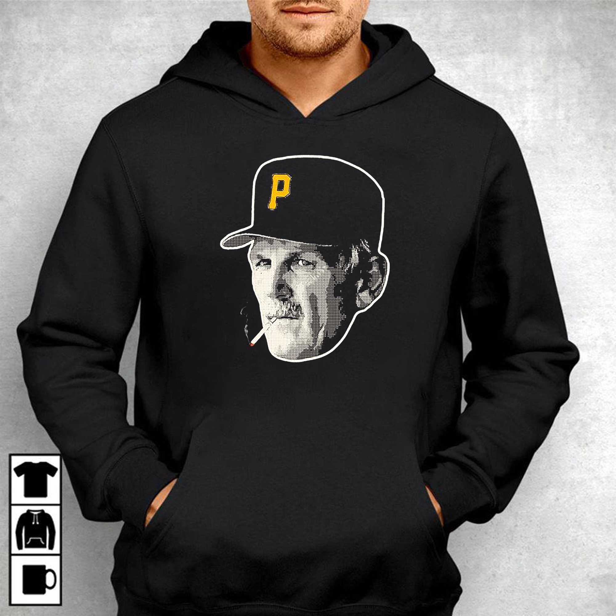 Jim leyland smoking Pittsburgh pirates shirt, hoodie, sweater