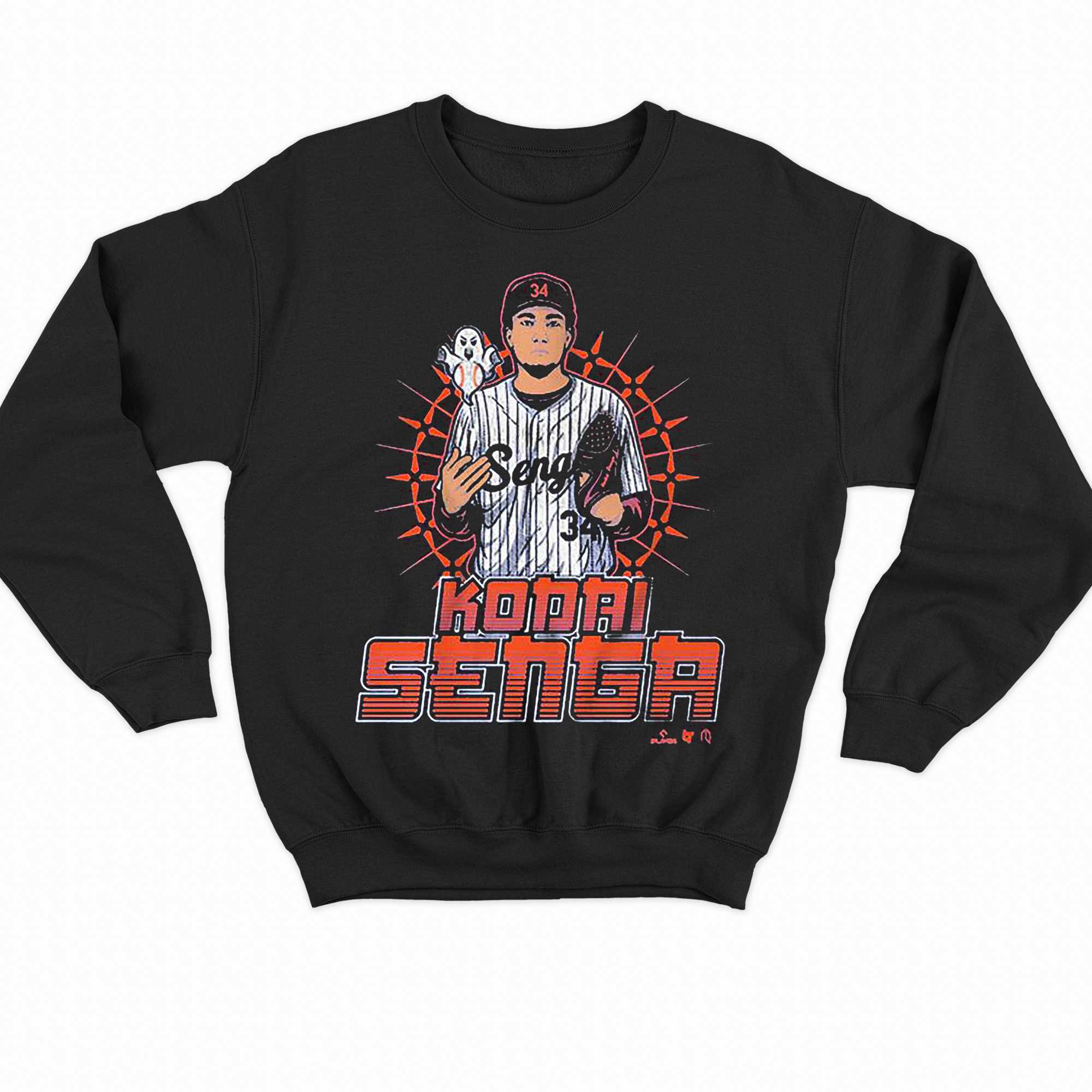 Ghost Fork Kodai Senga New York Mets Shirt