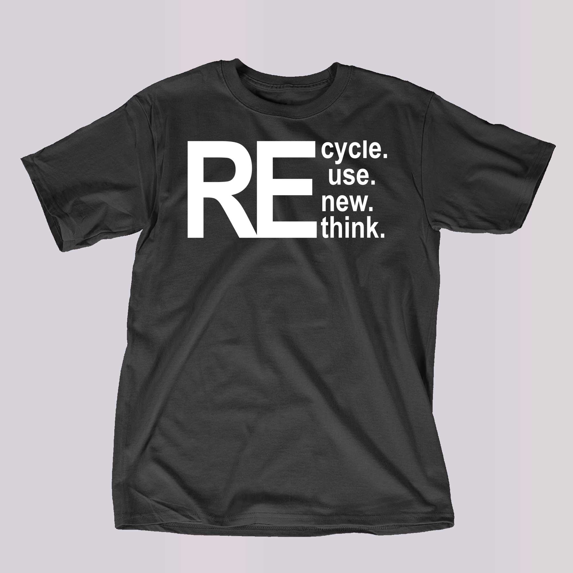 Recycle Reuse Renew Rethink George Walmart Shirt - Bluecat