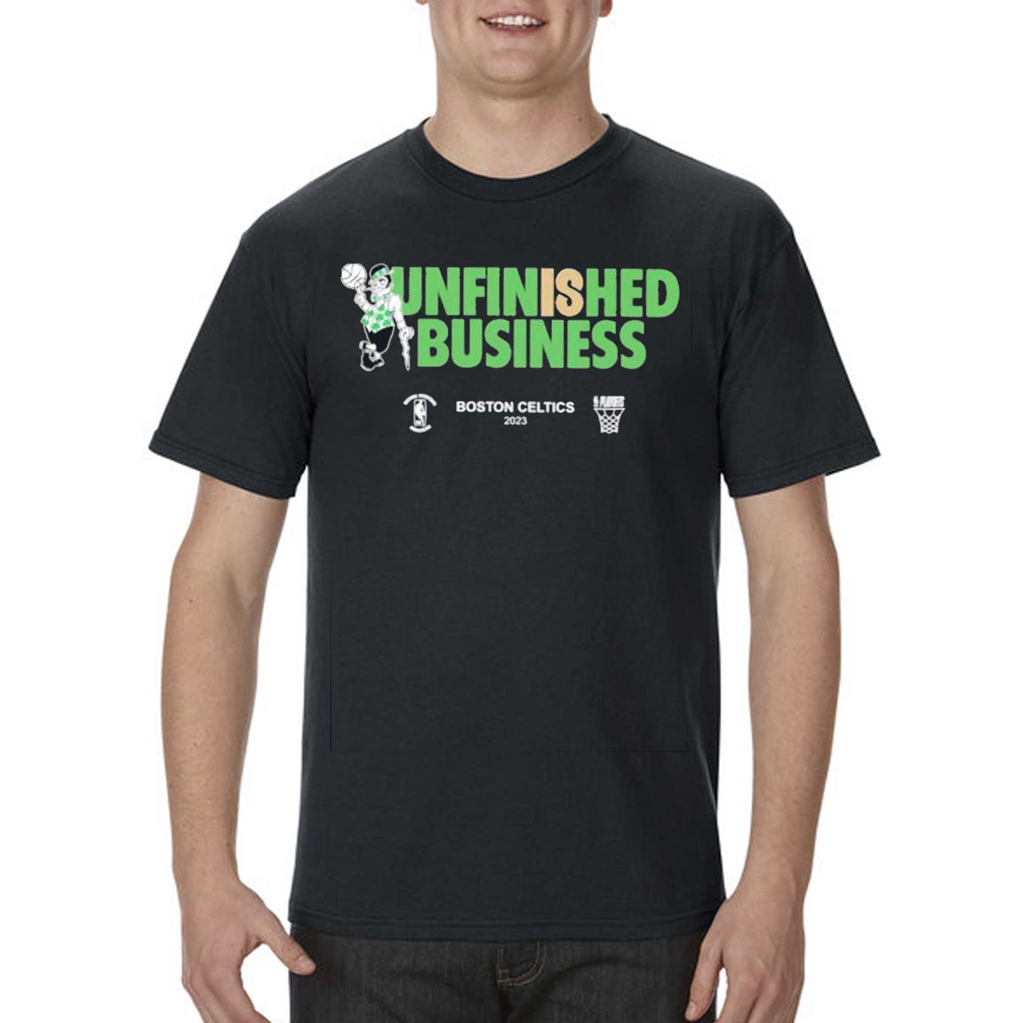 Boston Celtics Unfinished Business 2023 Shirt 