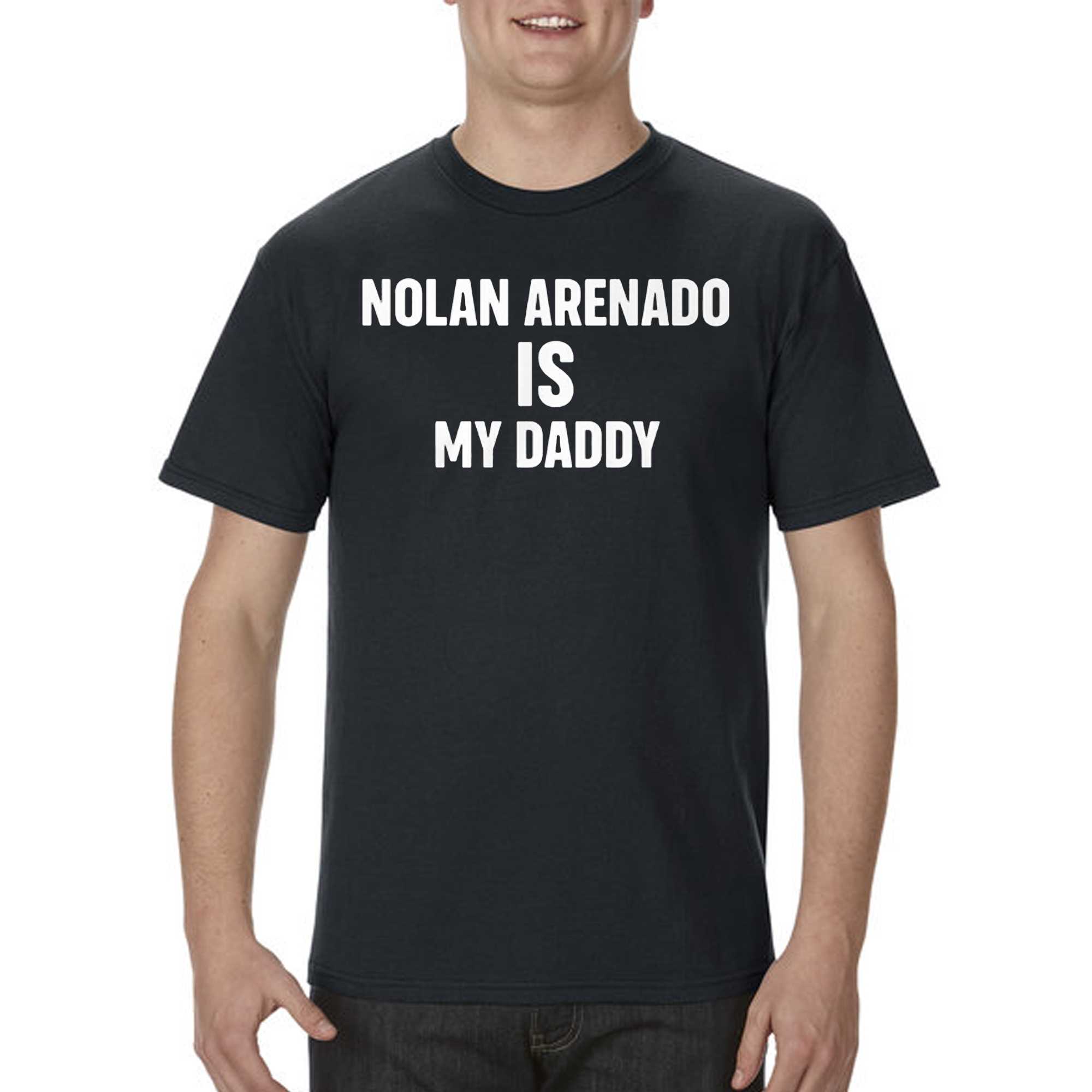 Nolan Arenado Is My Daddy T-shirt Jared Carrabis 