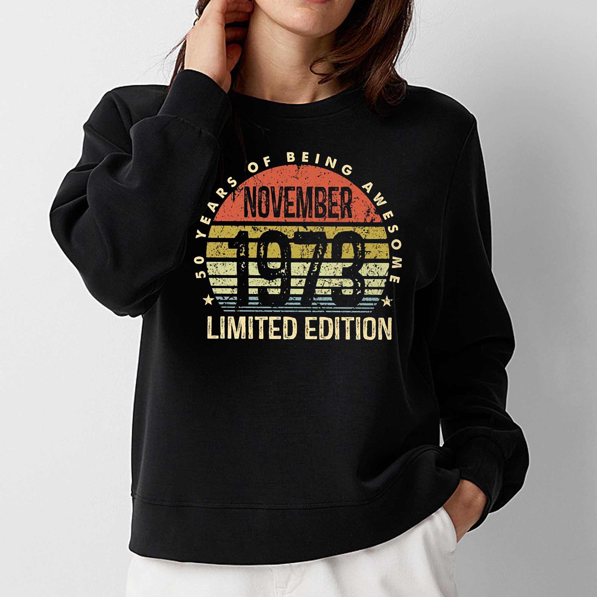 November 1973 50 Years Of Being Awesome Shirt 