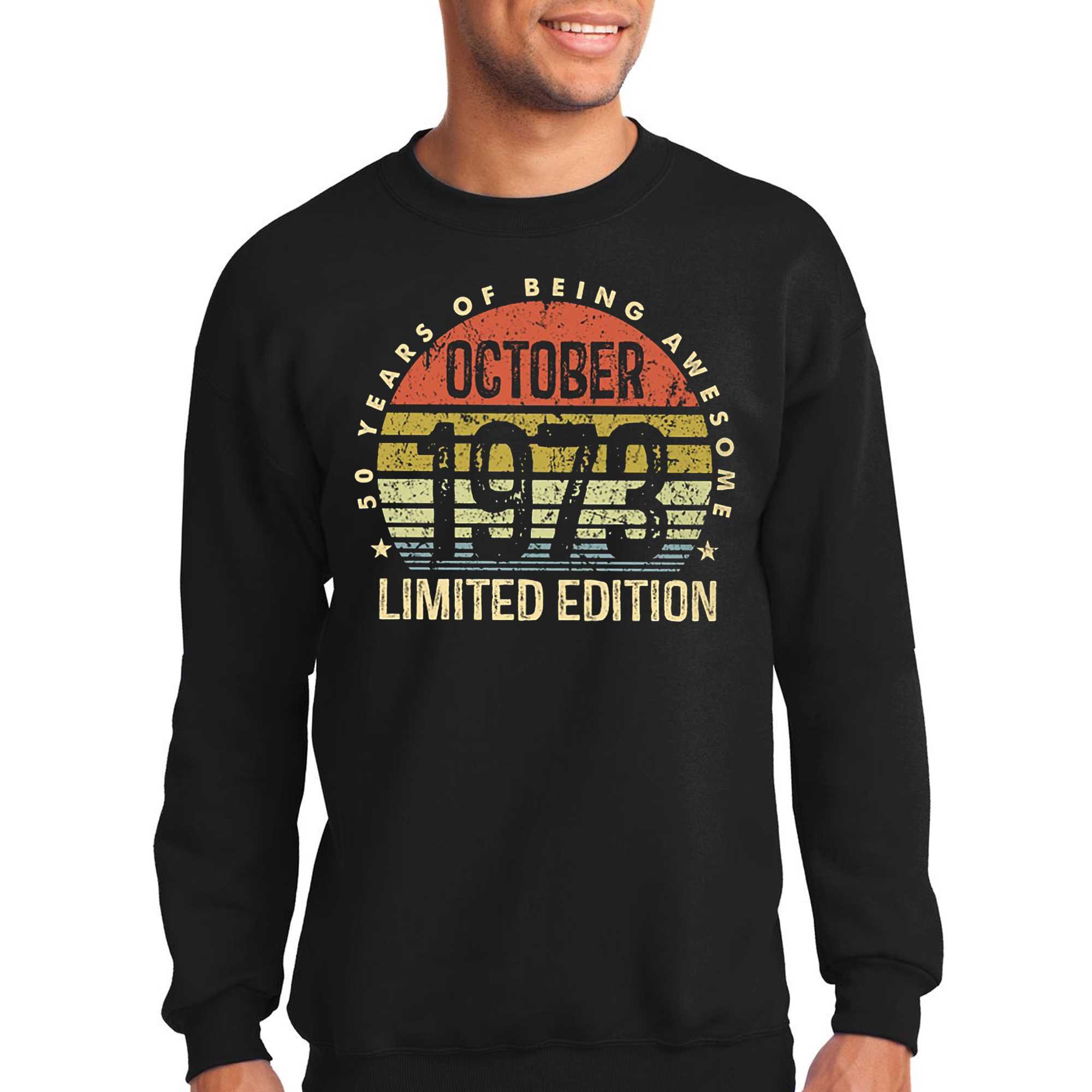 October 1973 50 Years Of Being Awesome Shirt 