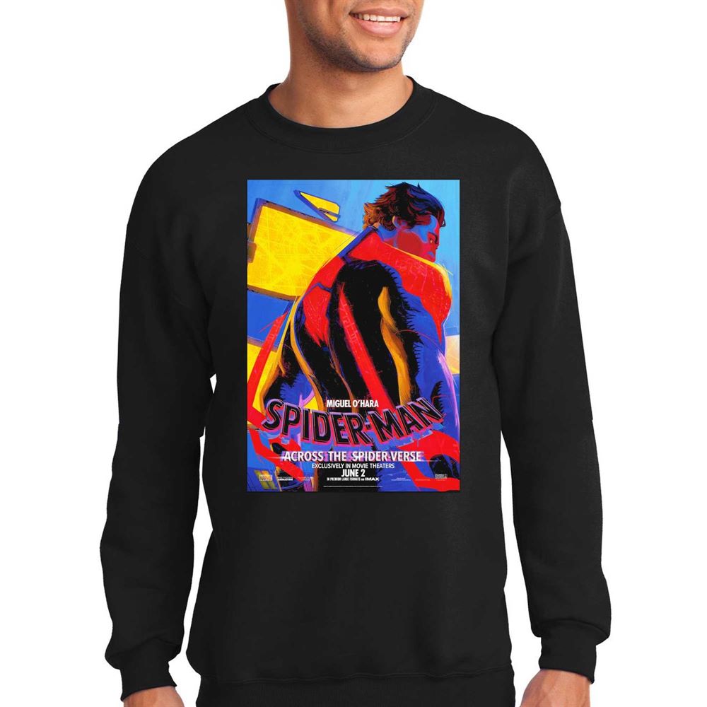 Official Miguel Ohara Spider-man Across The Spider Verse Exclusively In Movie Theaters June 2 T-shirt 