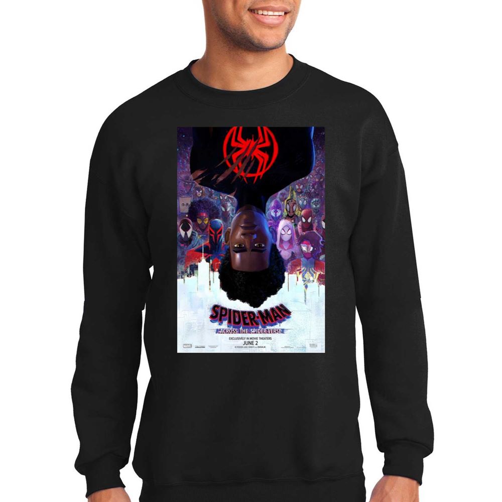 Spider Man Across The Spider-verse Official Poster Best T-shirt 