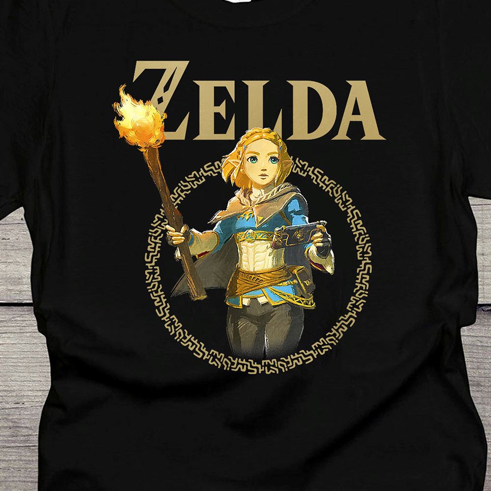 The Legend Of Zelda Tears Of The Kingdom Zelda Portrait Shirt 