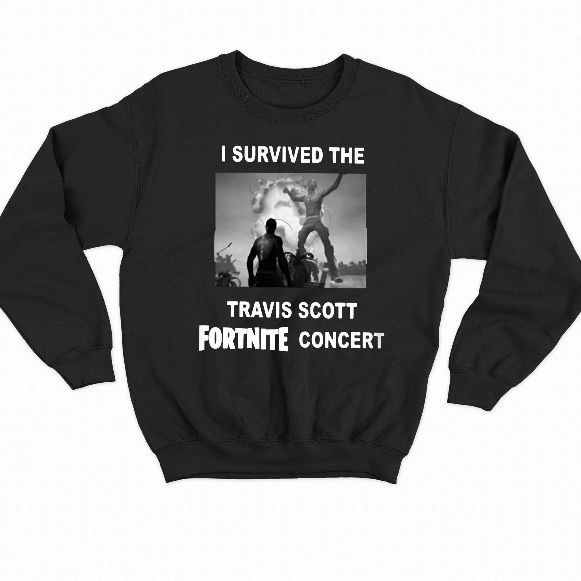 Travis Scott Fortnite Concert T-shirt 