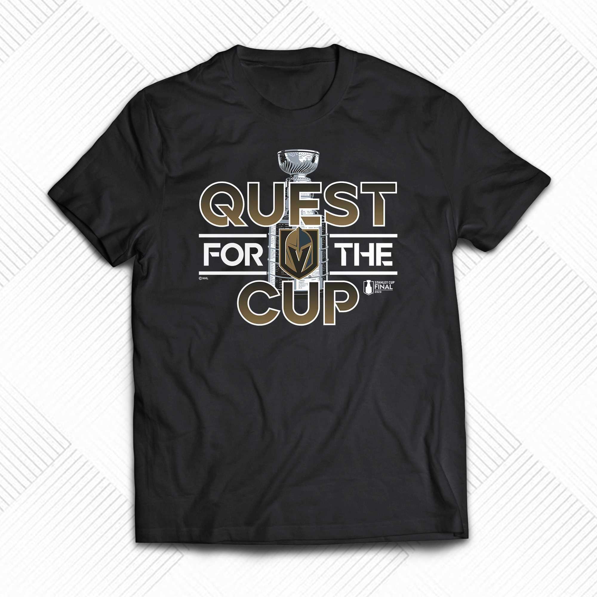 vegas golden knights fanatics branded 2023 stanley cup final quest t shirt 1 2