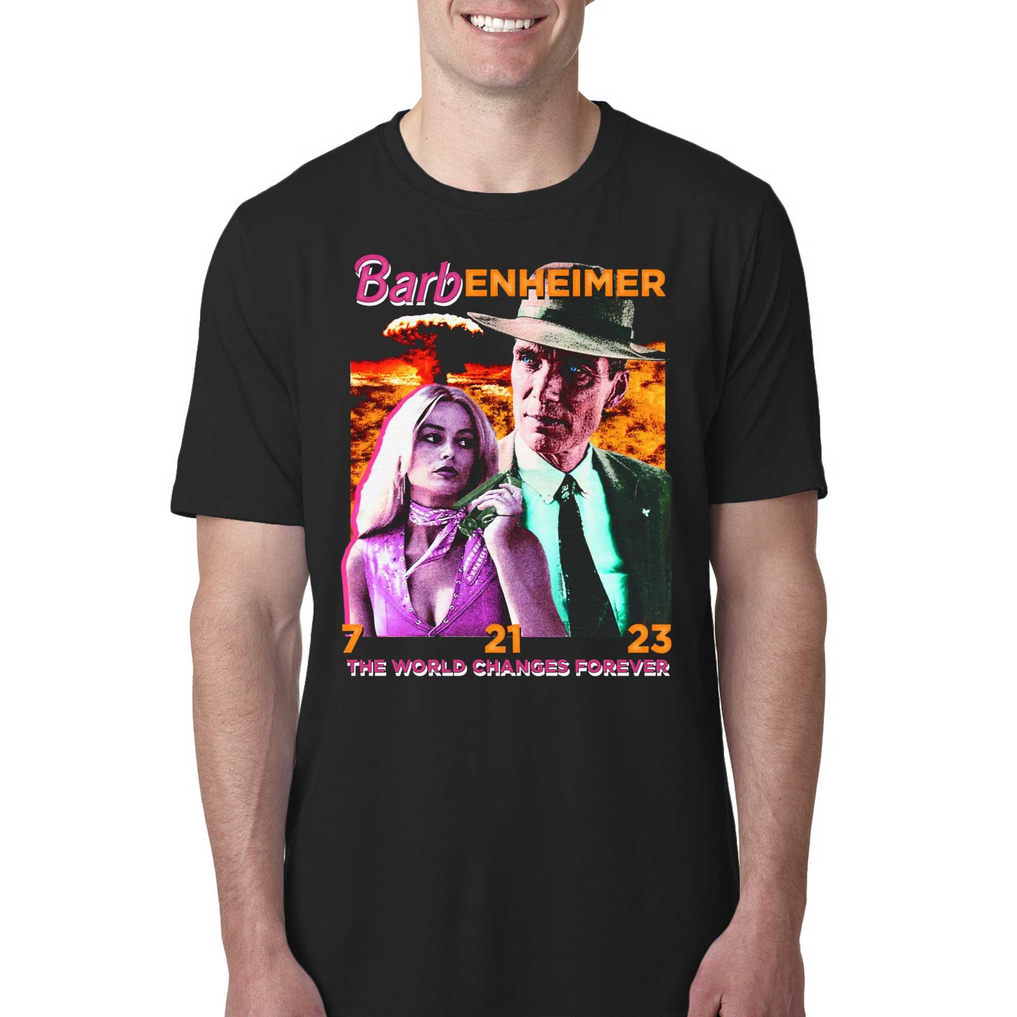 barbenheimer the world changes forever shirt 1 1
