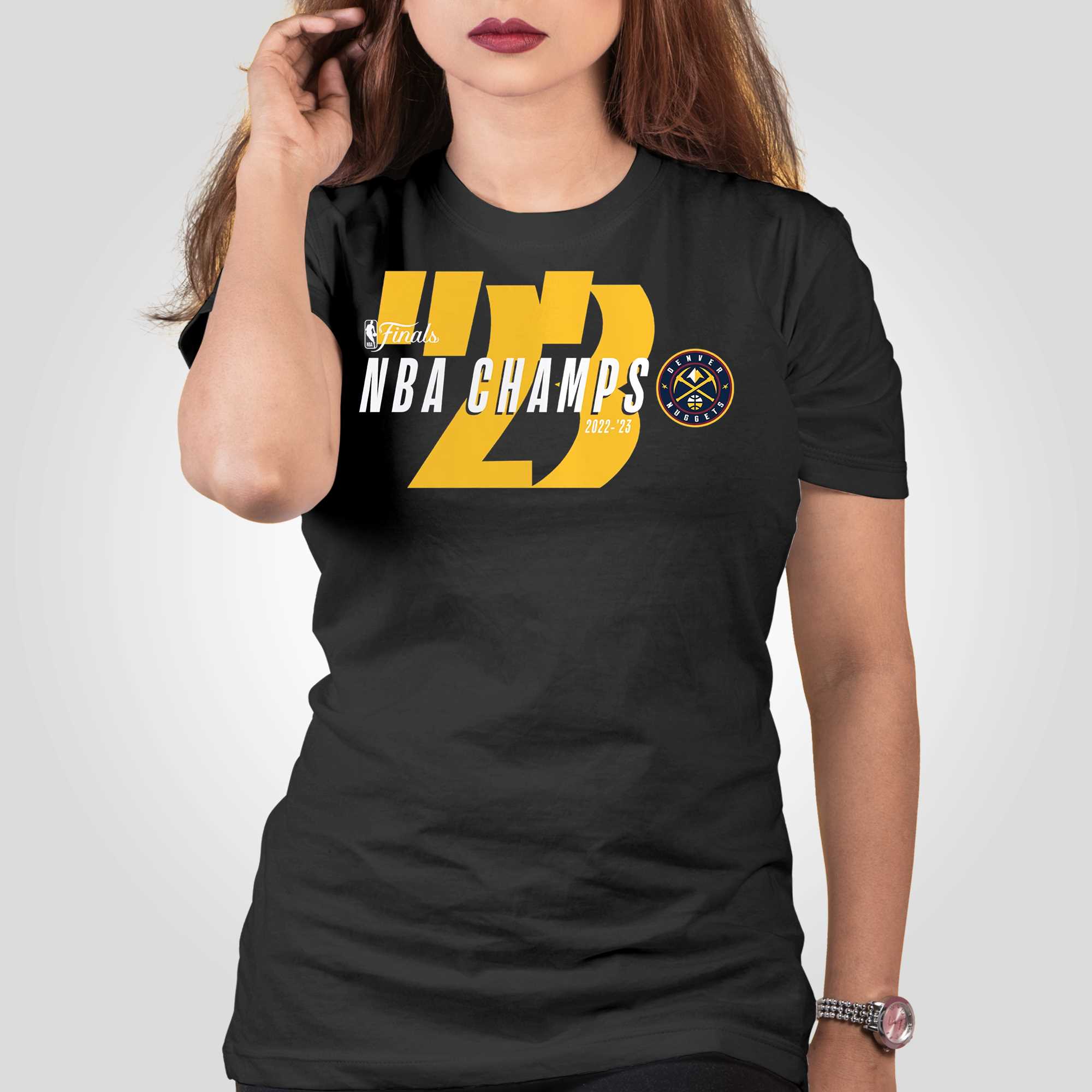 Denver Nuggets 2023 Nba Champions Official Commemorative Poster Shirt