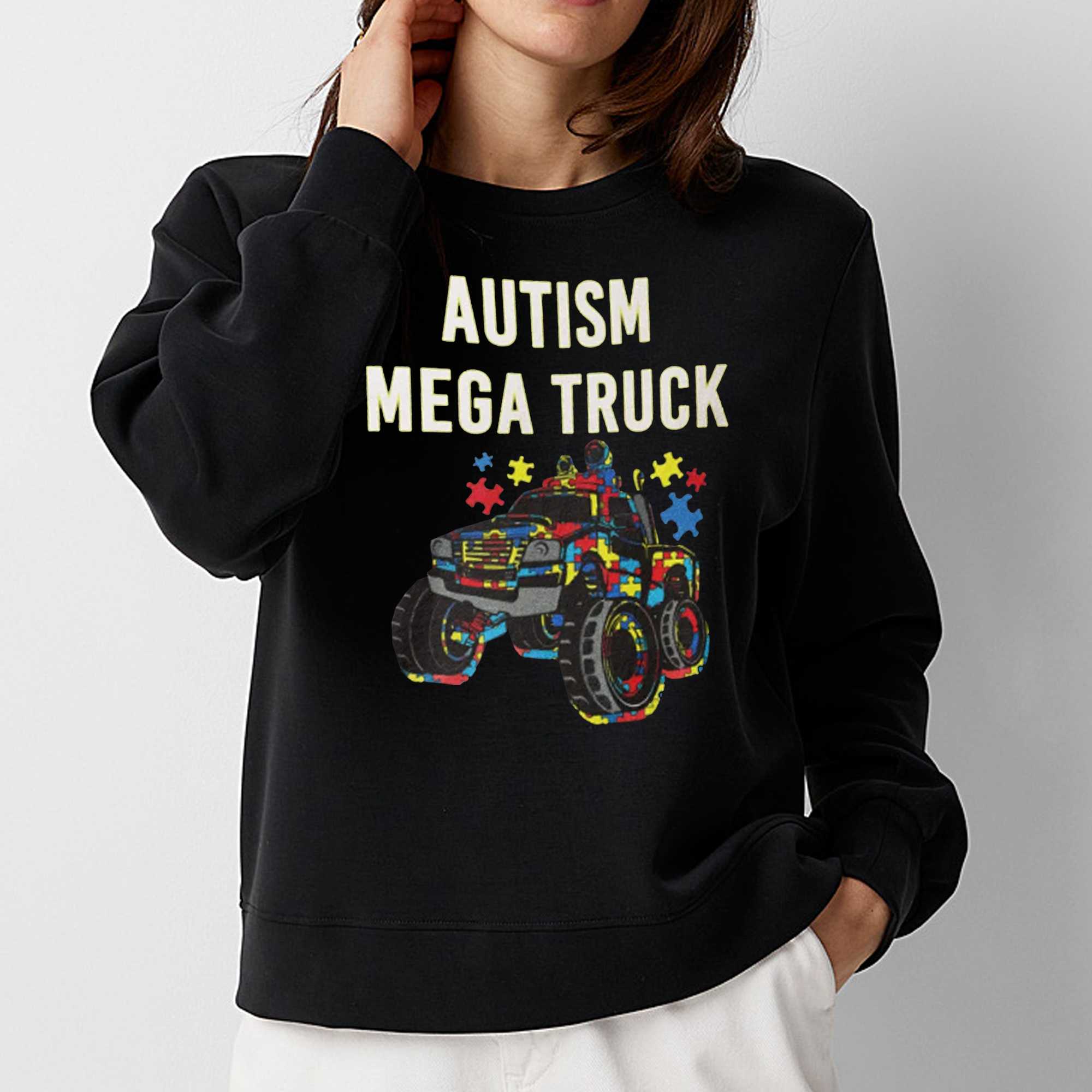 Official Autism Mega Truck T-shirt 