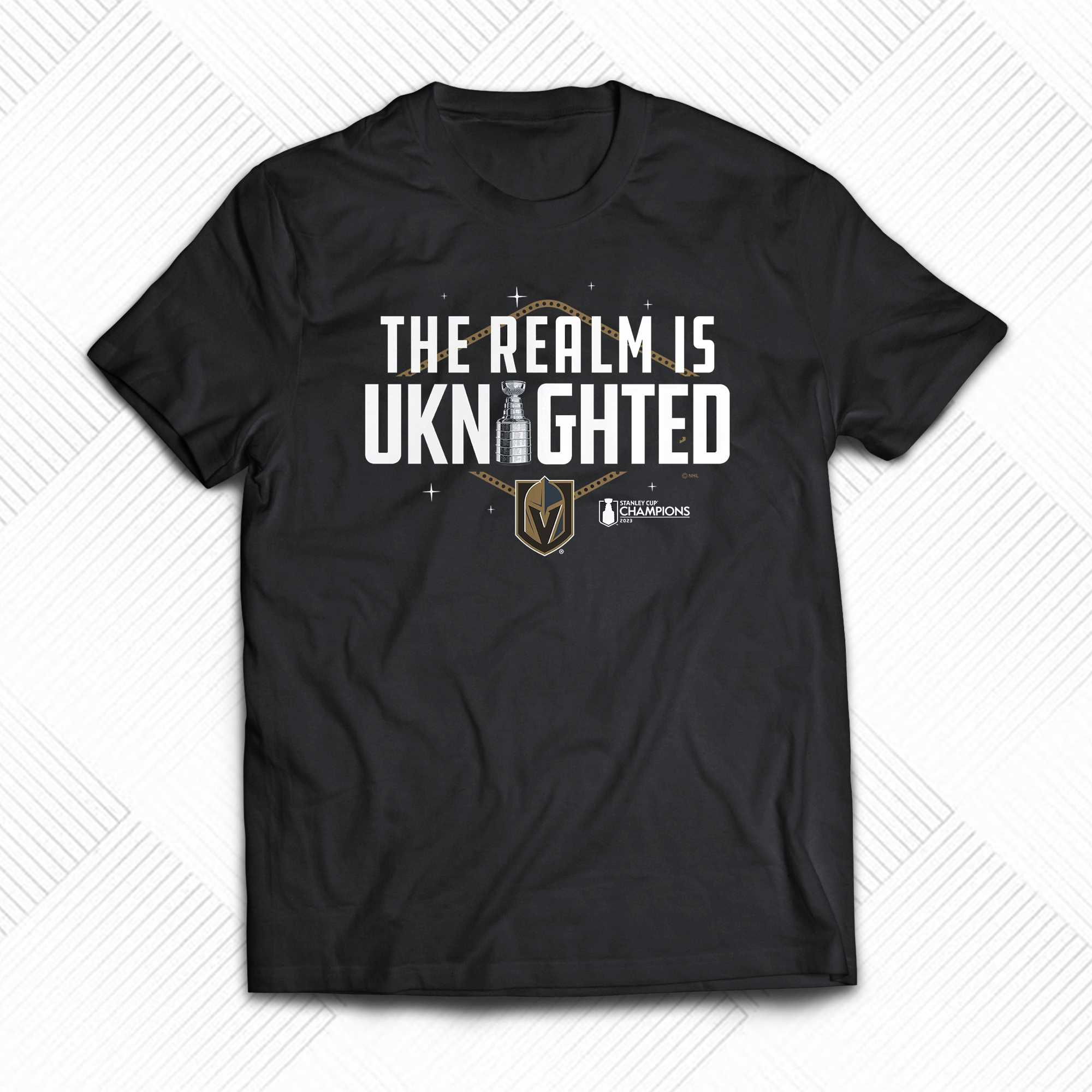 vegas golden knights the realm is uknighted shirt 1