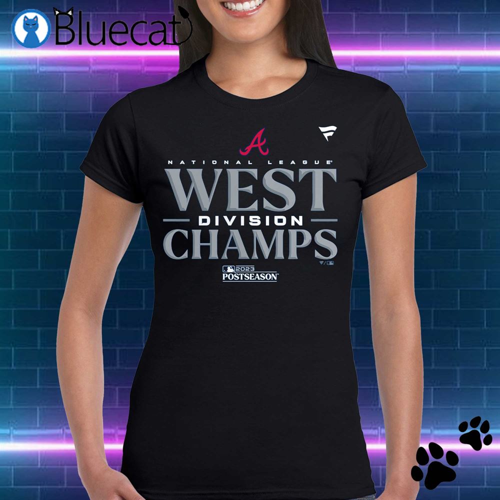 Atlanta Braves 2023 NL West Division Champions shirt, hoodie, sweater, long  sleeve and tank top