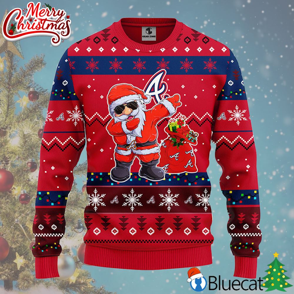 Baby Yoda Los Angeles Dodgers Ugly Christmas Sweater - Bluecat