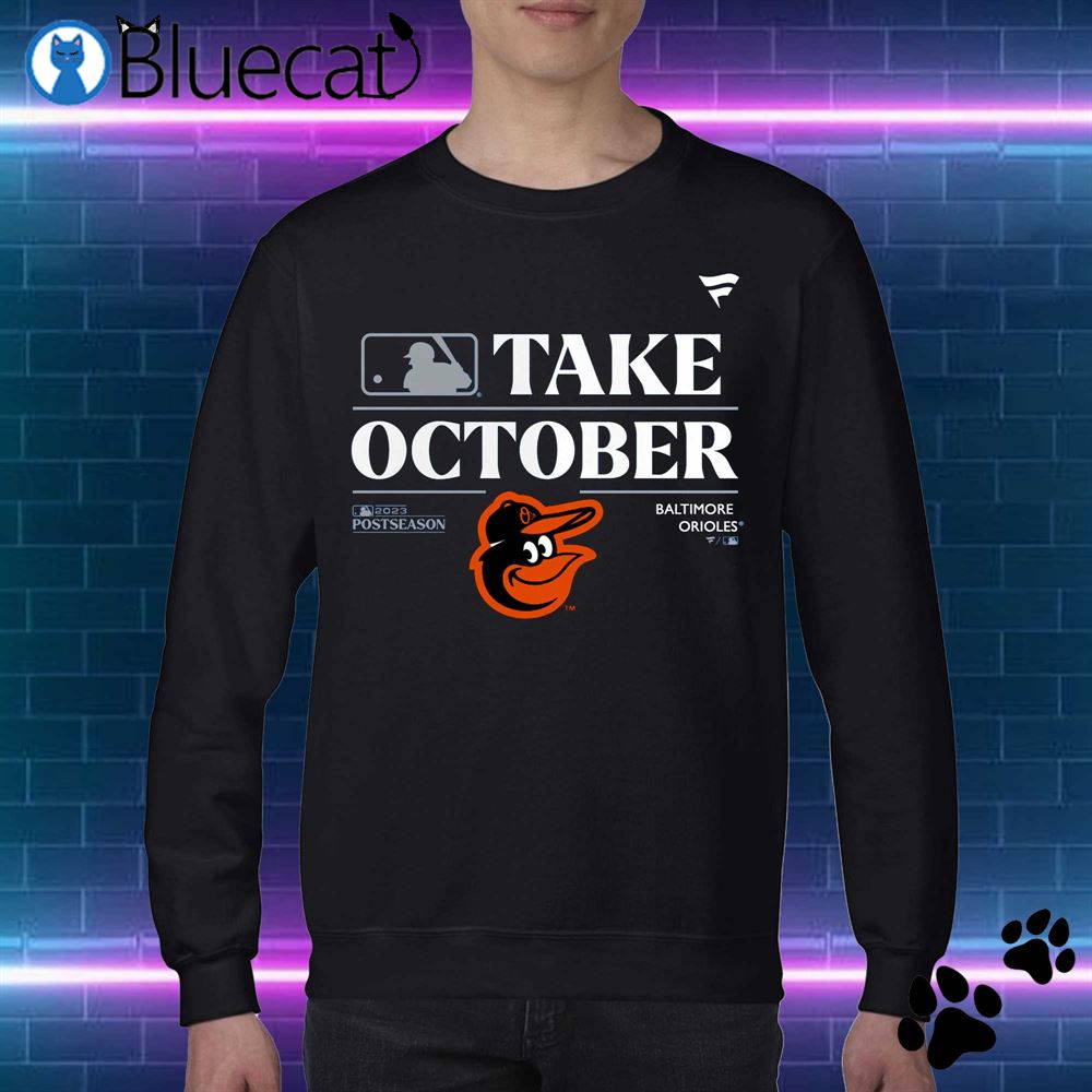 Baltimore Orioles Fanatics Branded 2023 Postseason Locker Room T-shirt Sweatshirt Hoodie 