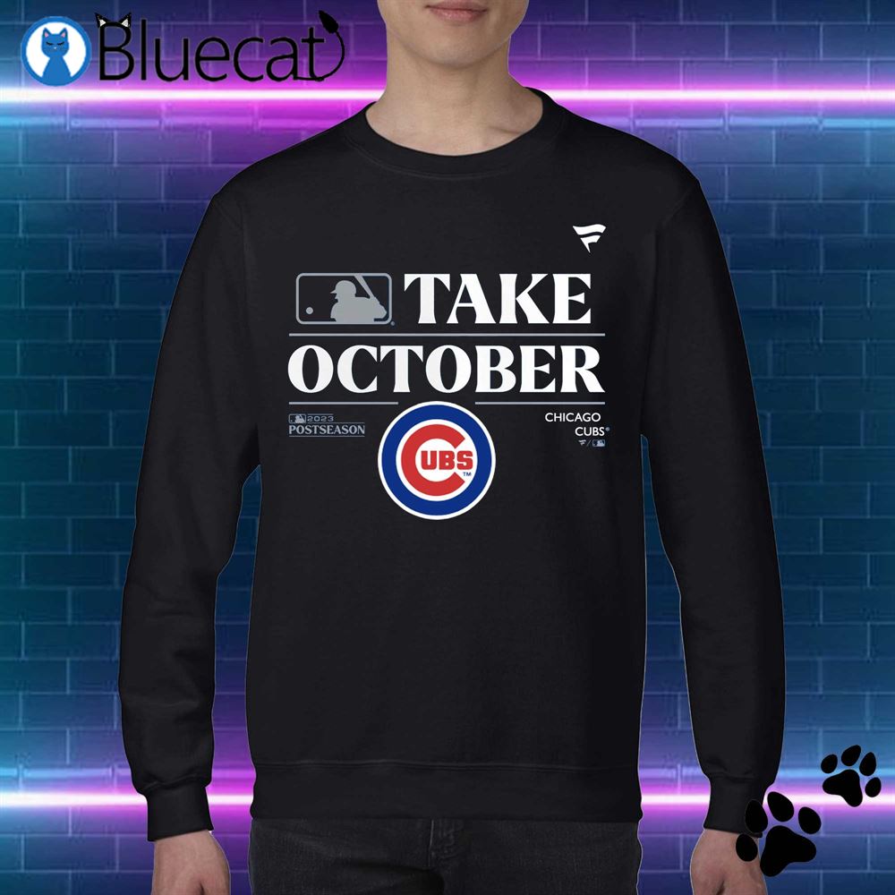 Chicago Cubs Fanatics Branded 2023 Postseason Locker Room T-shirt Sweatshirt Hoodie 