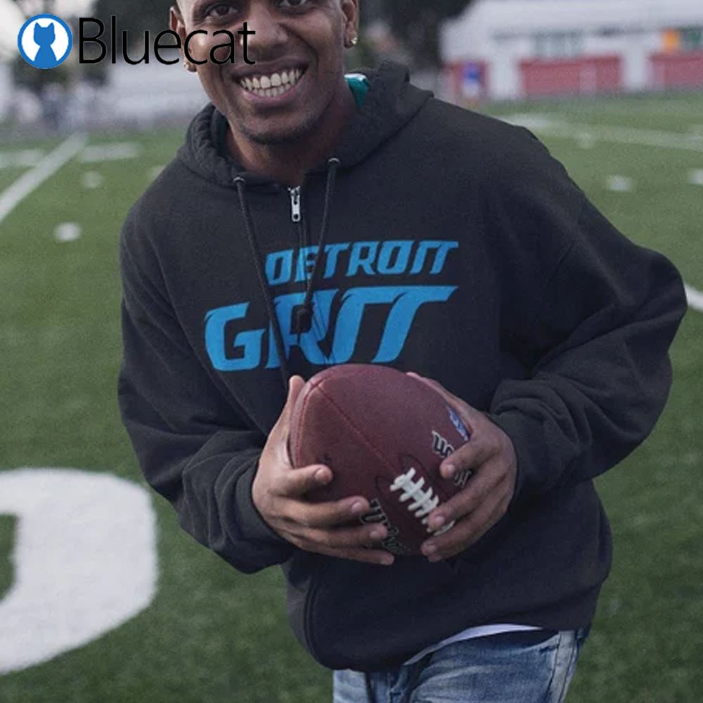 Detroit Grit Detroit Lions Football Shirt - Bluecat