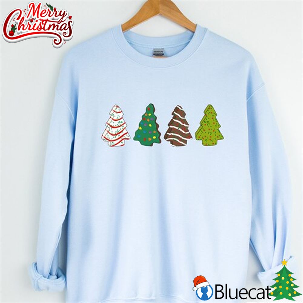 Holiday Apparel Christmas Tree Sweatshirt Christmas Cake Sweatshirt 