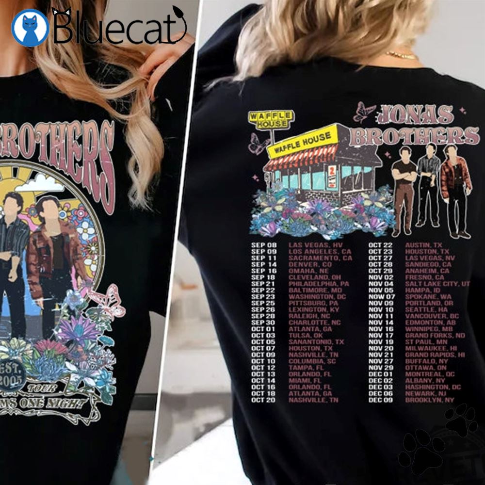 Jonas Brothers Concert Outfit Jonas Brothers Las Vegas Jonas Brothers T-shirt Jonas Brothers Merchandise 