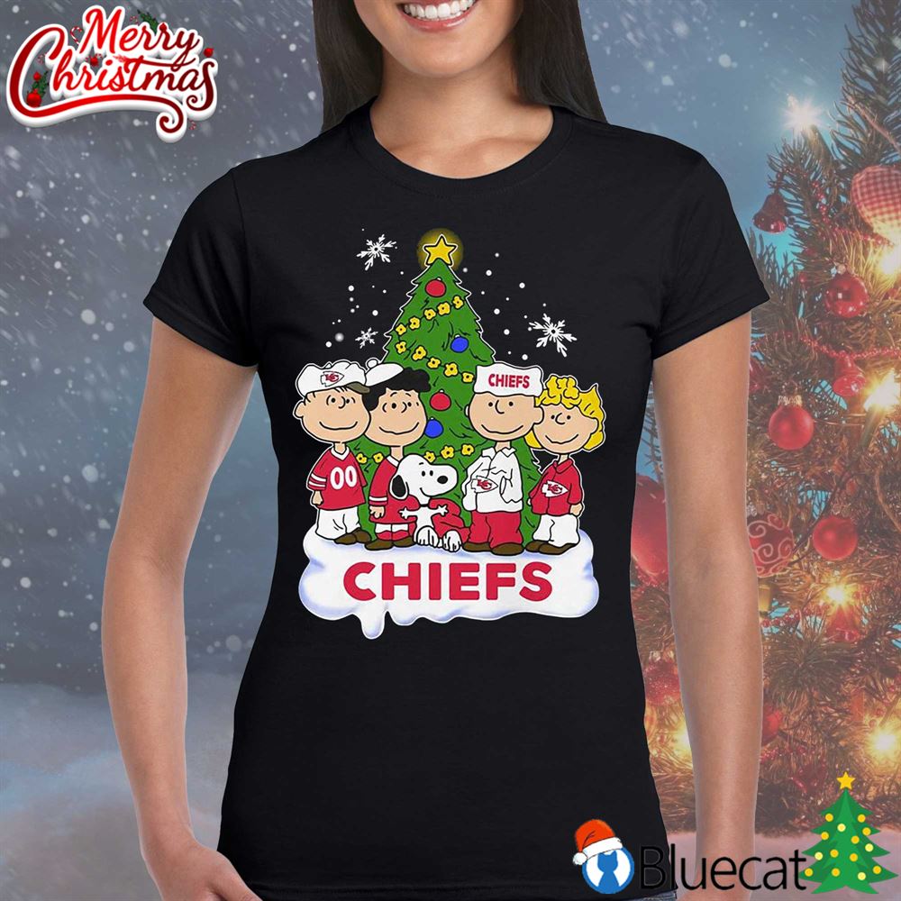 Snoopy The Peanuts Kansas City Chiefs Christmas T-Shirt, hoodie