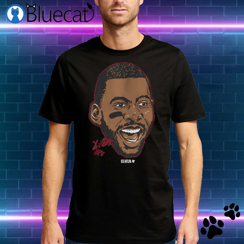 Kyle Pitts Swag Head Shirt - Bluecat