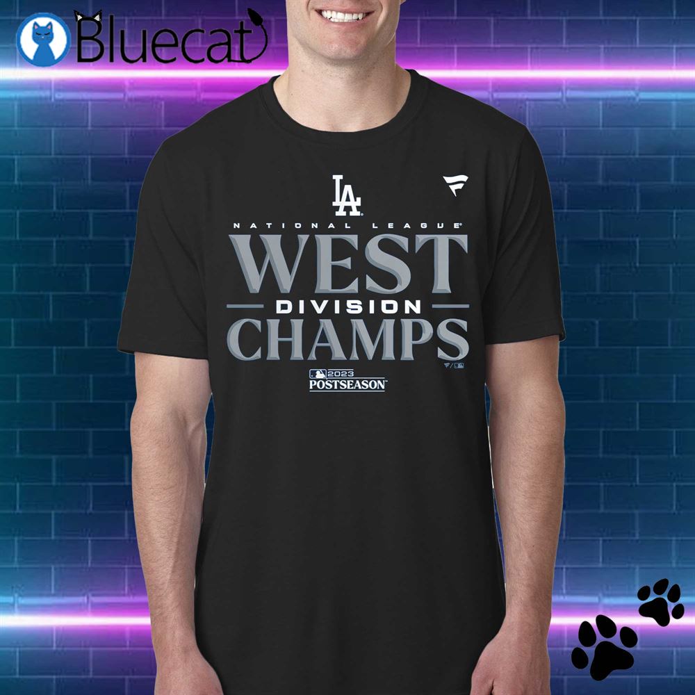 Los Angeles Dodgers 2023 Nl West Division Champions Locker Room Shirt,  hoodie, longsleeve, sweatshirt, v-neck tee