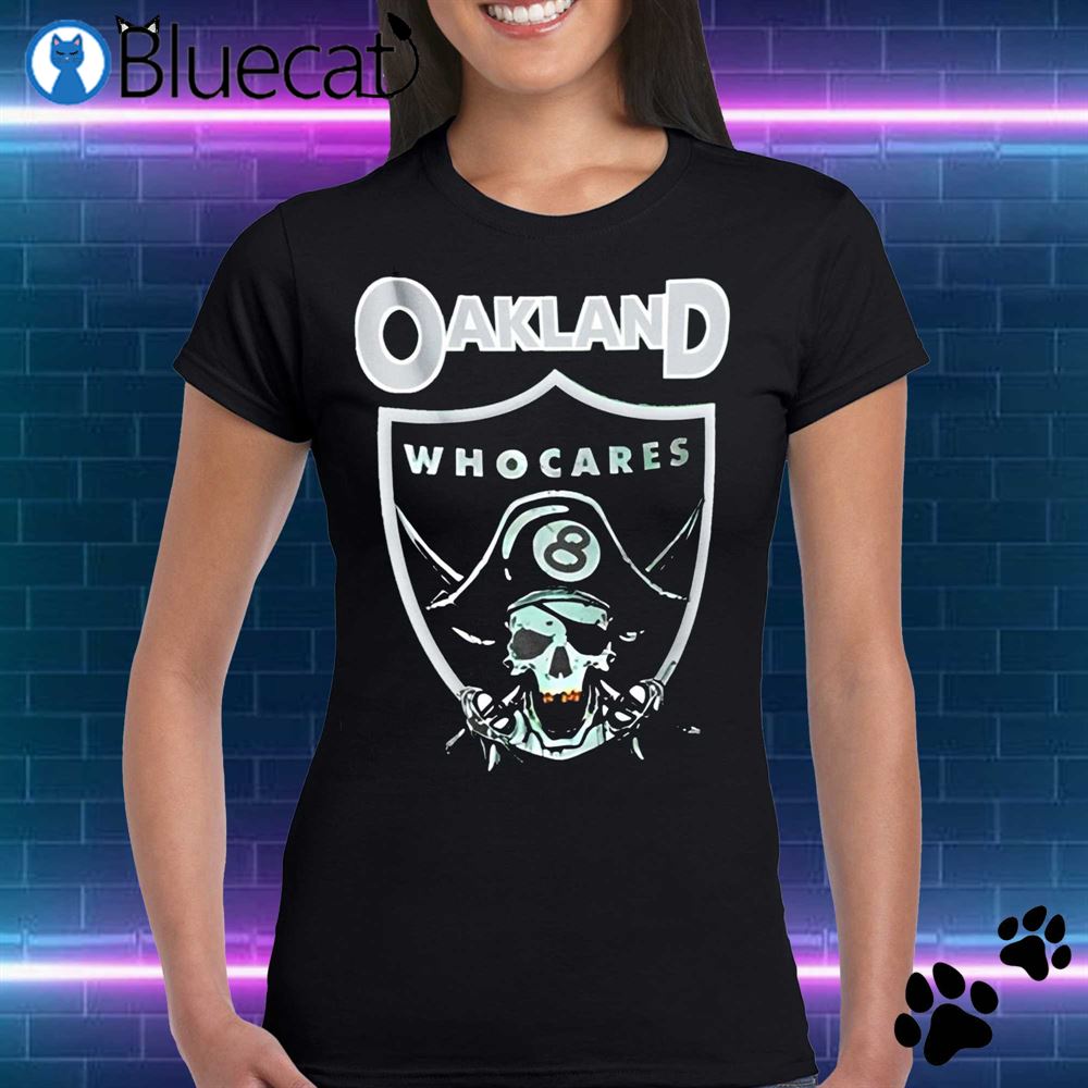 Oakland Who Care Pirate T-Shirt