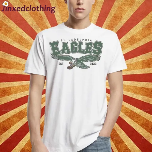 philadelphia eagle est 1933 football crewneck sweatshirt philadelphia eagles youth shirt 1