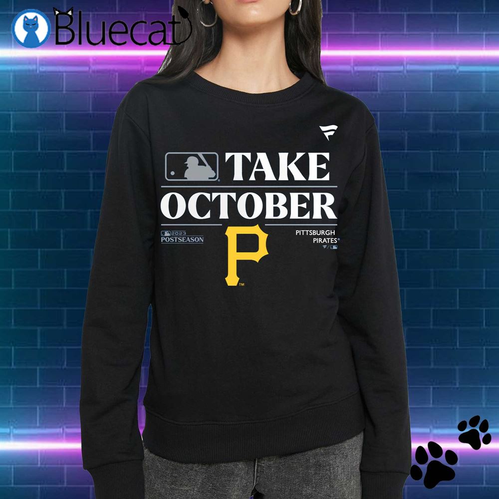 Pittsburgh Pirates Fanatics Branded 2023 Postseason Locker Room T-shirt Sweatshirt Hoodie 