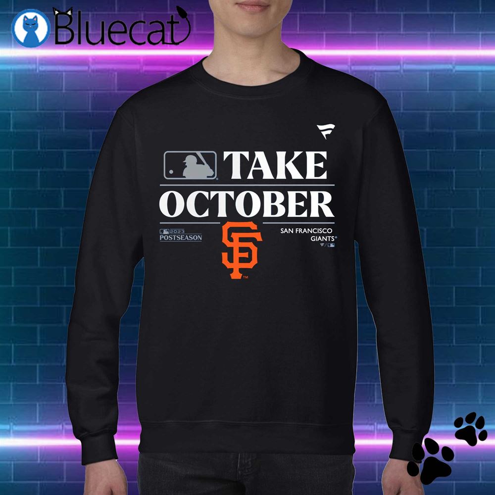 San Francisco Giants Fanatics Branded 2023 Postseason Locker Room T-shirt Sweatshirt Hoodie 