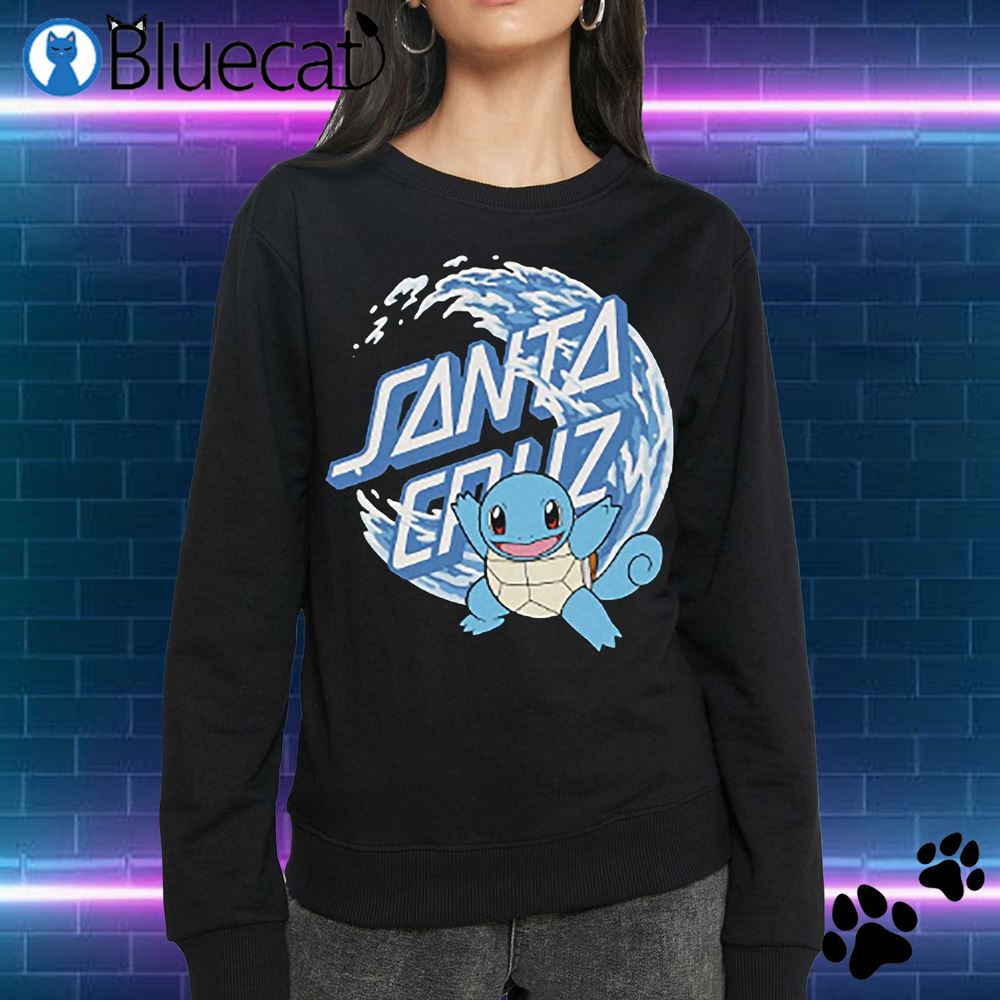 Santa Cruz X Pokemon Youth Water Type 1 T-shirt Sweatshirt 
