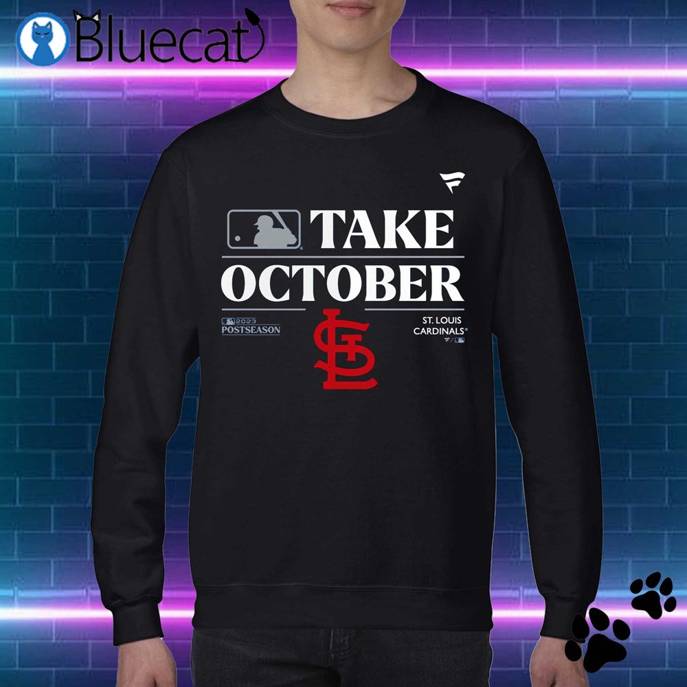 St Louis Cardinals Fanatics Branded 2023 Postseason Locker Room T-shirt Sweatshirt Hoodie 