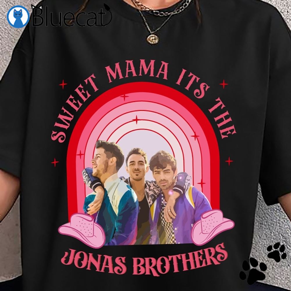 Sweet Mama Shirt Jonas Brothers Graphic Tee I Love Hot Dads Shirt Jonas Brothers Concert Outfit 