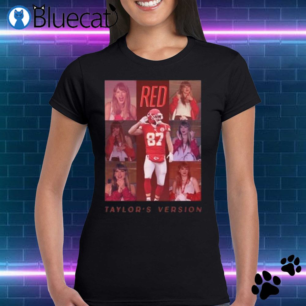 Kansas City Chiefs Kelce & Taylor The Eras Tour Shirt