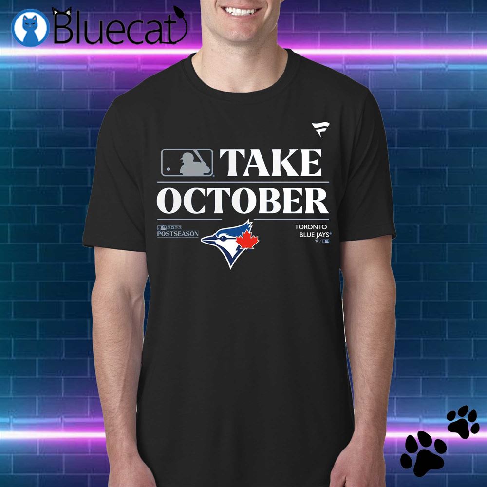 Toronto Blue Jays Fanatics Branded 2023 Postseason Locker Room T-shirt  Sweatshirt Hoodie - Bluecat