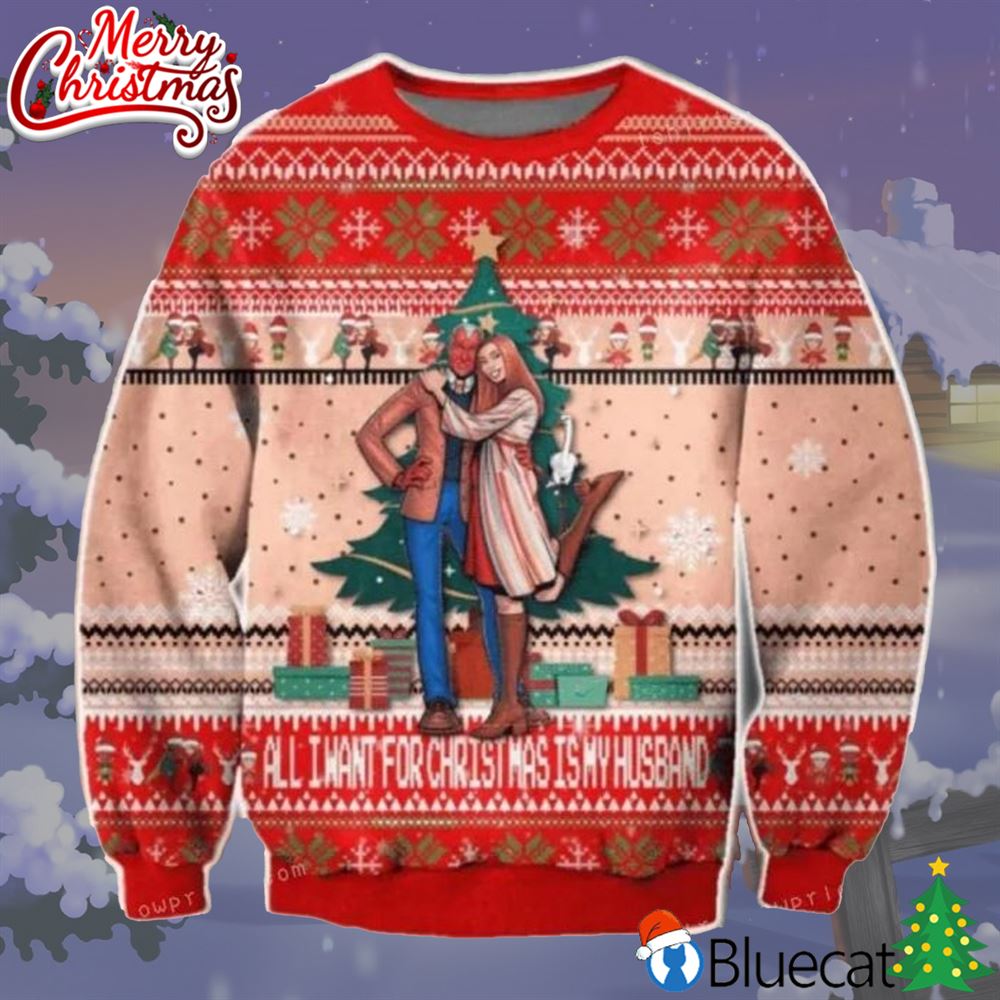 Wanda Vision Marvel – Marvel Gift Fan Womens Ugly Sweater Christmas 