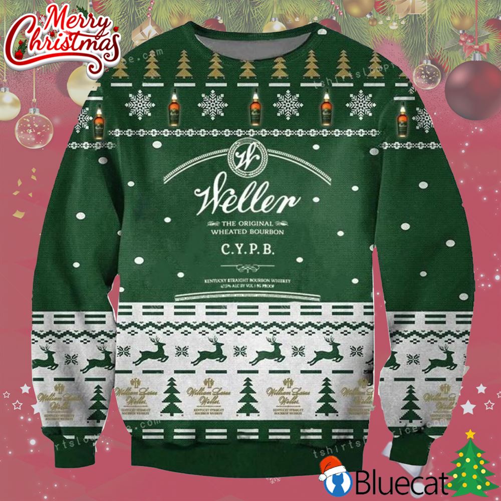 Weller The Original Wheated Bourbon Ugly Sweater 