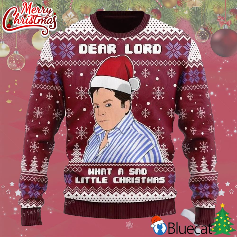 What Sad Little Christmas Christmas Ugly Sweater Mens 