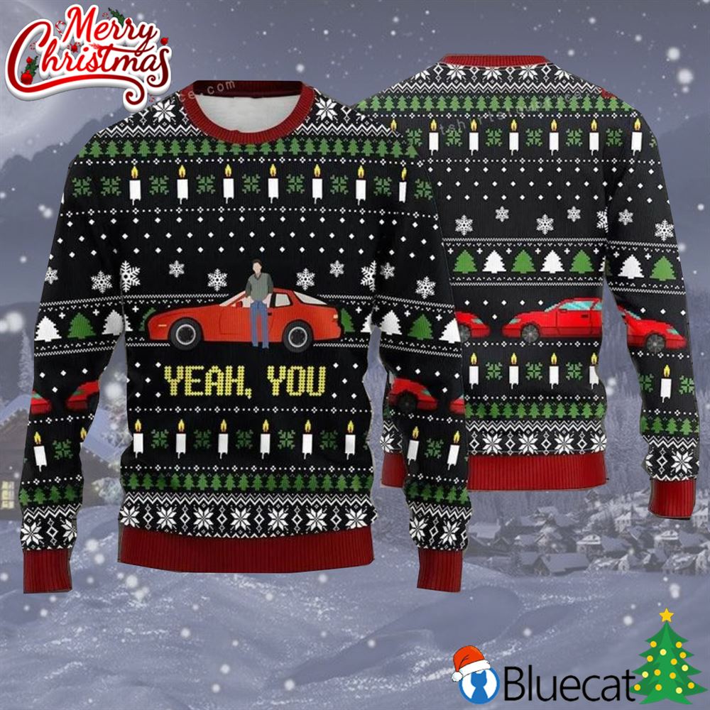 Yeah You Dating Night Theme Ugly Sweater Christmas Party 
