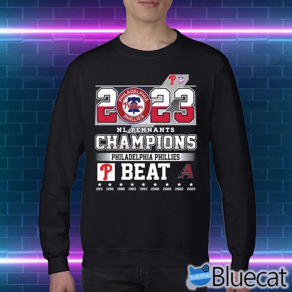 HOT TREND Back To Back National League Champions Philadelphia Phillies 2023  Unisex T-Shirt