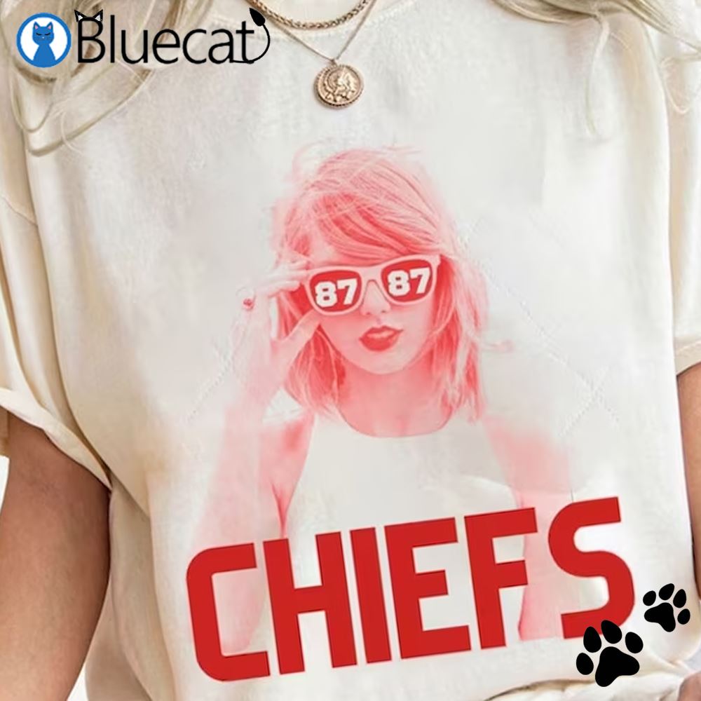 Taylor Swift The Kansas City Chiefs Win Is Taylor Here 87 13 Gifts For Fan  Unisex T-Shirt - Mugteeco