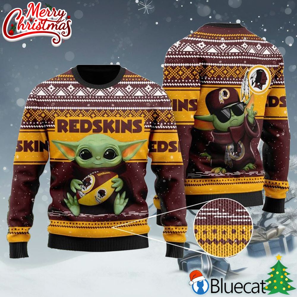 Redskins hot sale ugly sweater