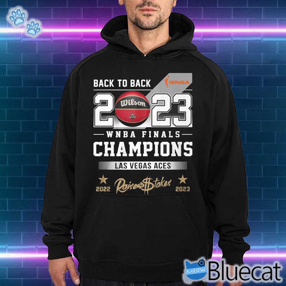 Las Vegas Aces WNBA champions back 2 back 2022 2023 shirt, hoodie