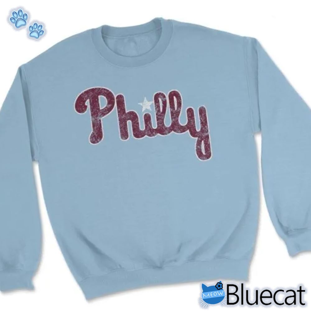 Phillies Hoodie Sweatshirt Tshirt Mens Womens Throwback Philadelphia Philly  Shirts Blue Maroon Phillies Sweatshirt Retro Vintage Gift For Fan Mlb  Baseball Crew Neck T Shirt - Laughinks